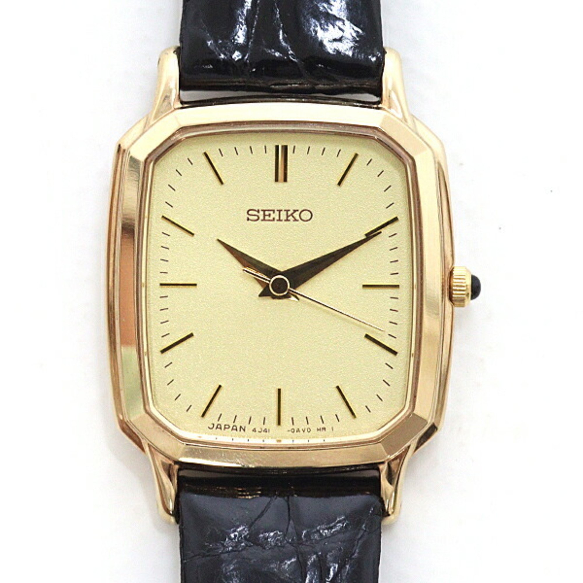 SEIKO Ladies' Watch Exceline SWDL164 Quartz 10 ATM Water Resistant Gold Dial