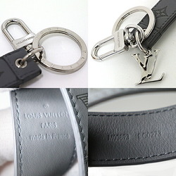 Louis Vuitton Dragonne LV Shape Key Holder Bag Charm Ring M00893 Grey