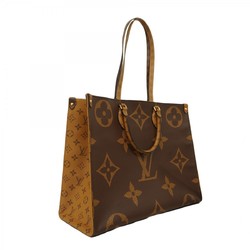 Louis Vuitton Tote Bag Monogram Giant On The Go GM M44576 Brown Women's