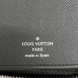 Louis Vuitton Long Wallet Monogram Eclipse Zippy Vertical M62295 Black Men's