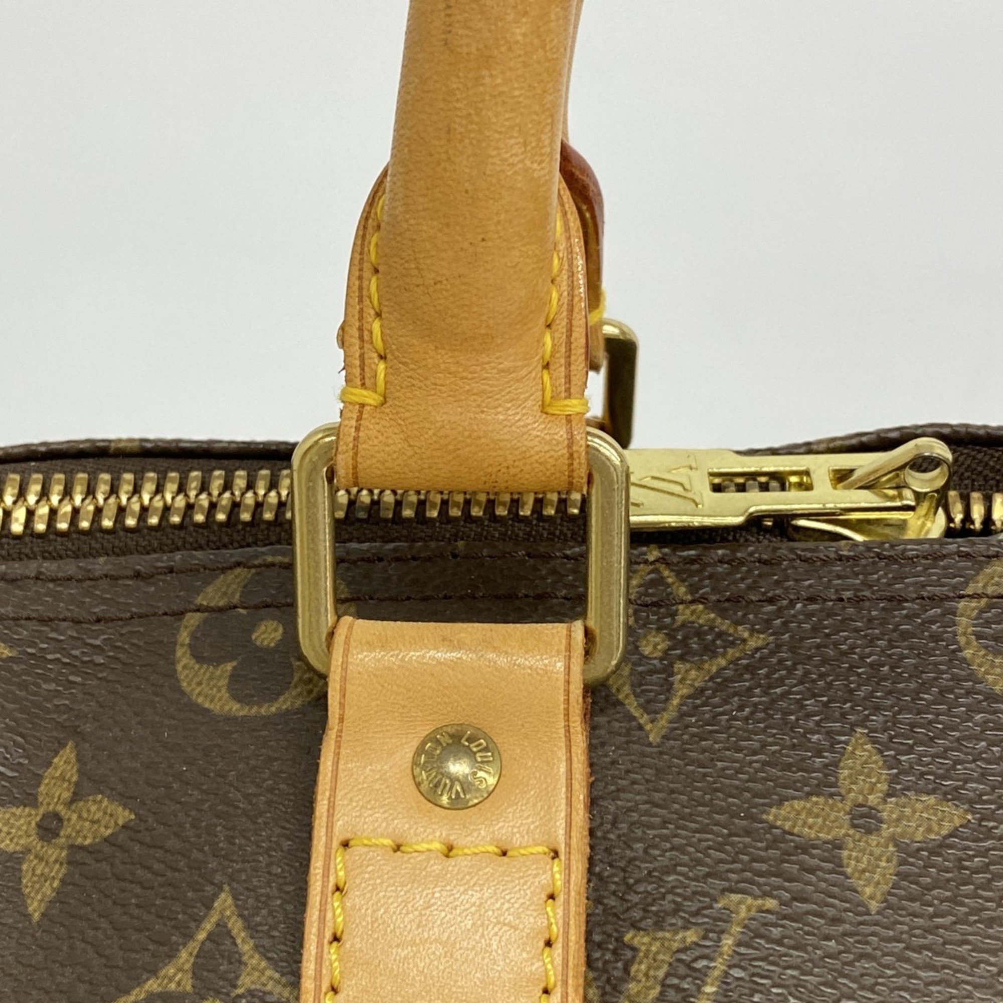 Louis Vuitton Boston Bag Monogram Keepall 45 M41428 Brown Men's Women's