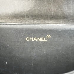 Chanel Handbag Matelasse W-Face Lambskin Black Women's