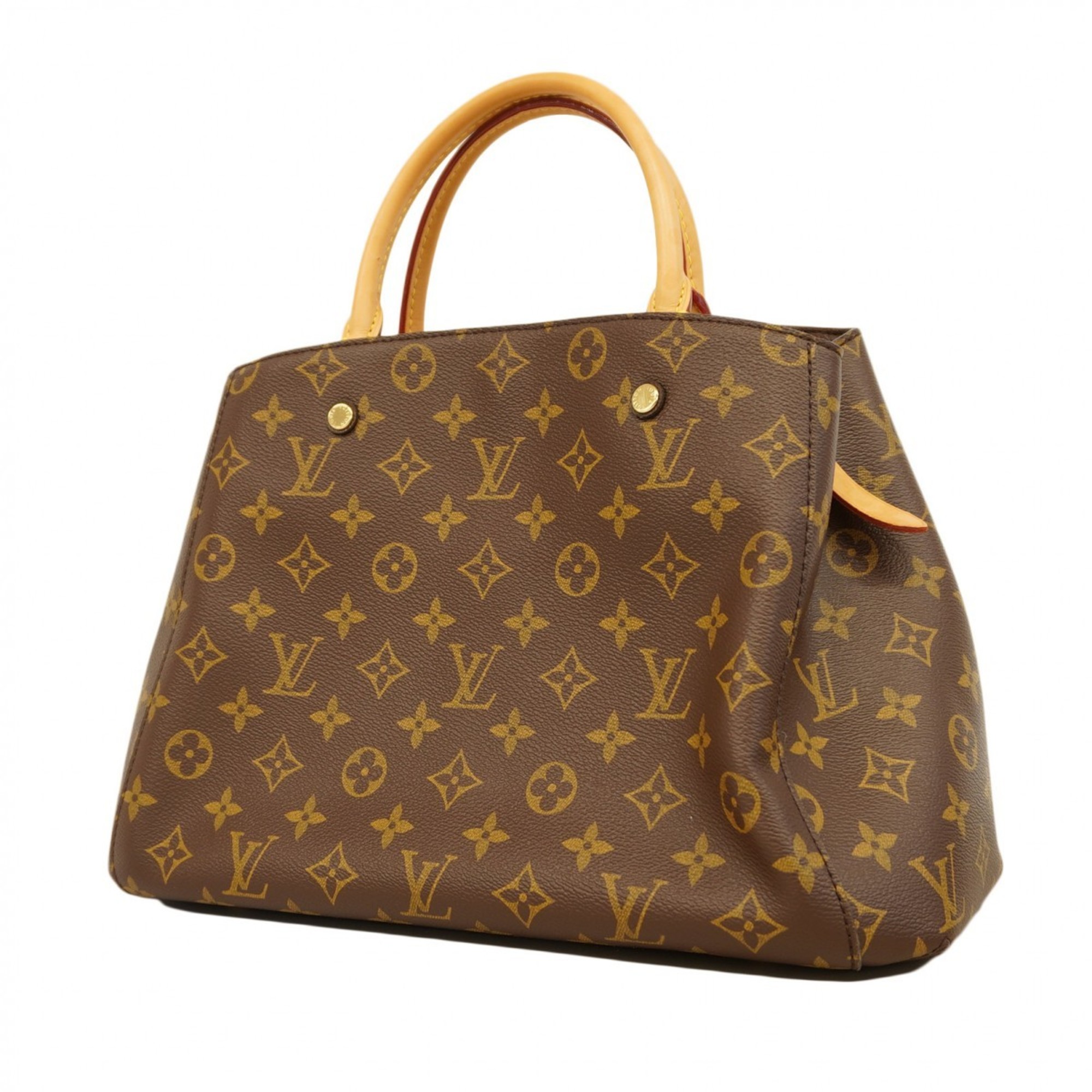 Louis Vuitton Handbag Monogram Montaigne MM M41056 Brown Ladies