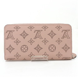 Louis Vuitton Zippy Wallet Round Long Mahina Leather M61868 Magnolia