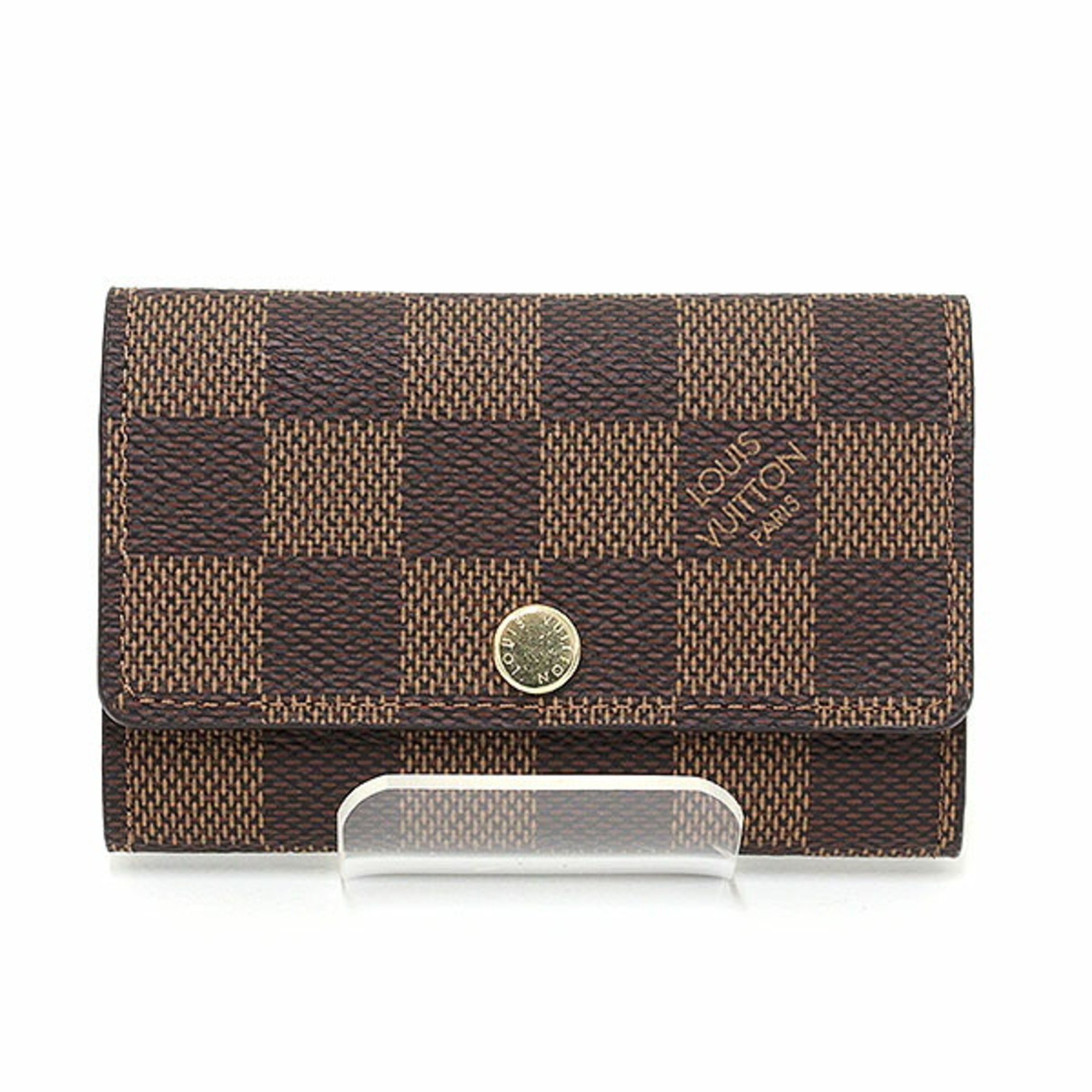 Louis Vuitton LOUIS VUITTON Key Case Multicle 6 Damier Ebene N62630