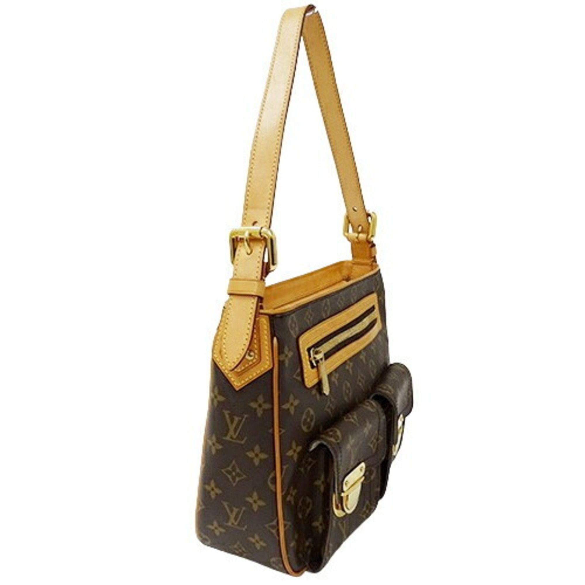 Louis Vuitton LOUIS VUITTON Bag Monogram Women's Shoulder 2way Hudson GM M40045 Brown