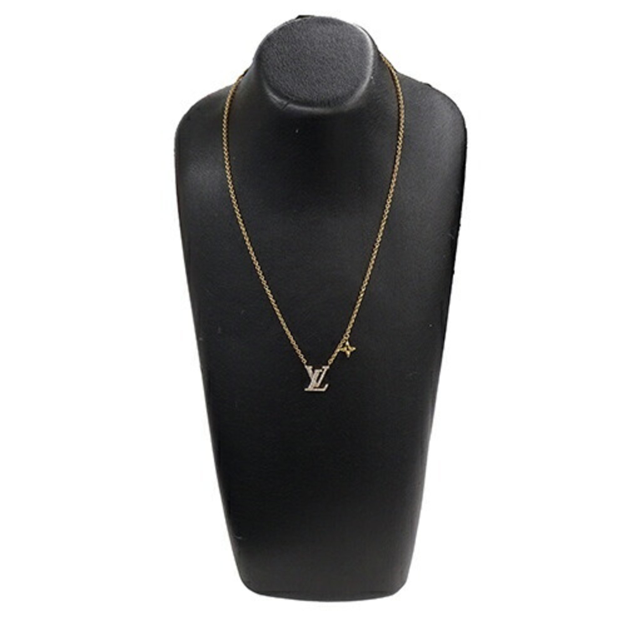 LOUIS VUITTON Necklace for Women LV Iconic Gold M00596 TE0274