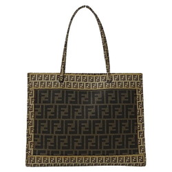 FENDI Women's Tote Bag Zucca Zucchino Beige Brown 8BH183