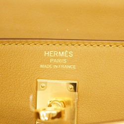 Hermes Shoulder Bag Kelly Move Swift Bronze Dress B Stamp Ladies