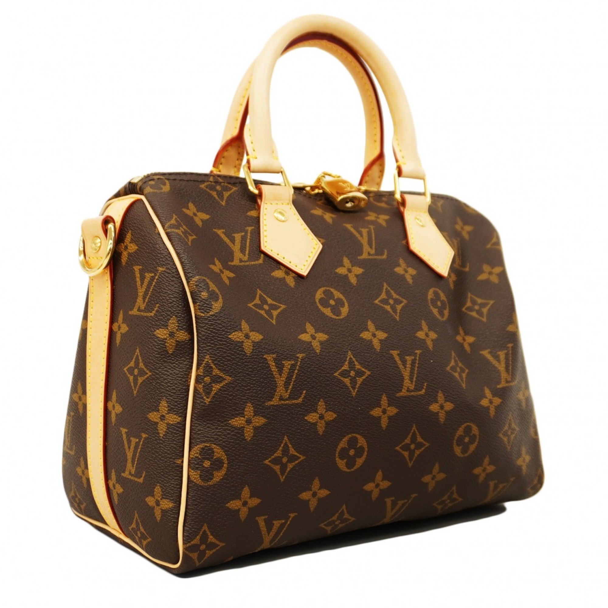 Louis Vuitton Handbag Monogram Speedy Bandouliere 25 M46977 Brown Women's