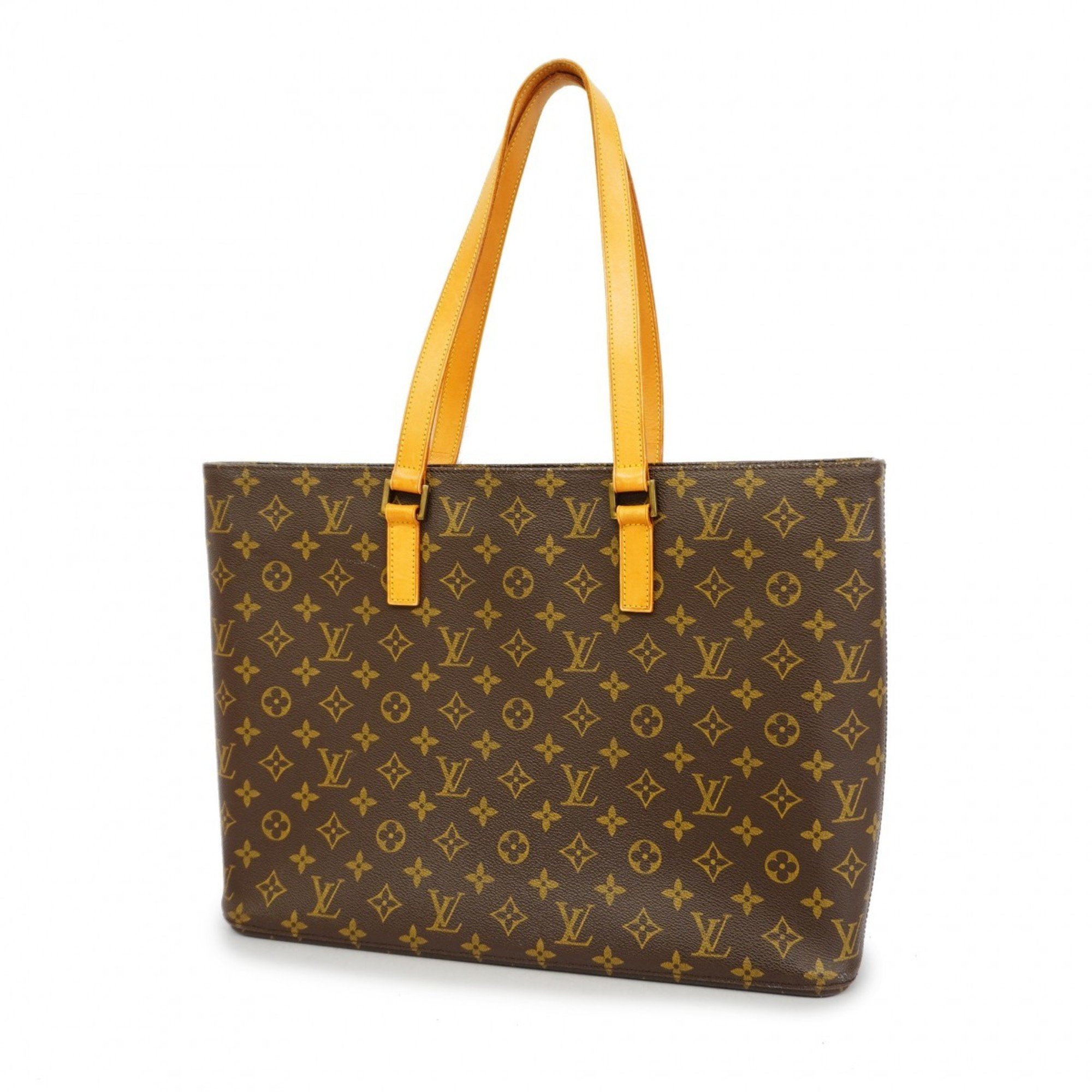 Louis Vuitton Tote Bag Monogram Luco M51155 Brown Ladies