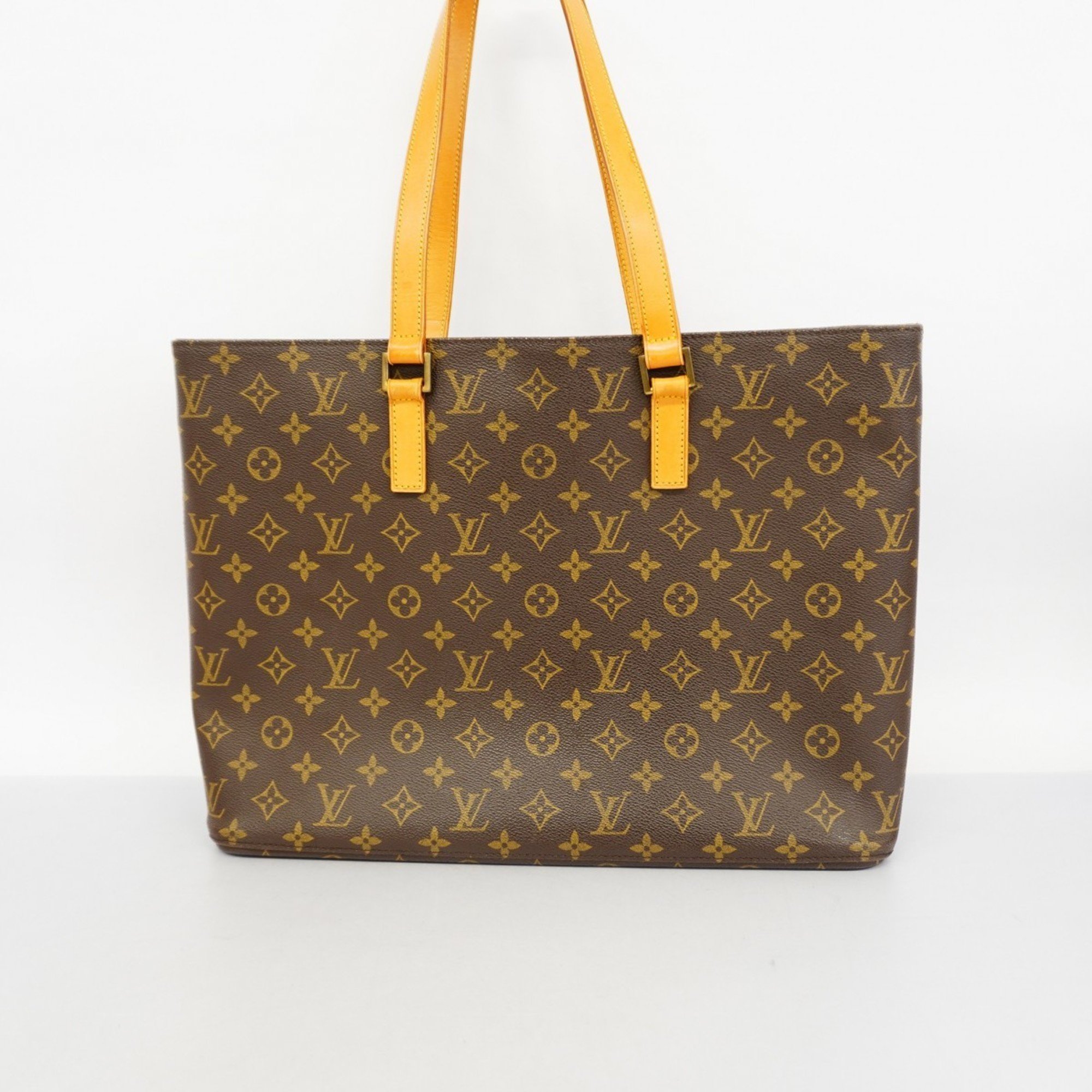 Louis Vuitton Tote Bag Monogram Luco M51155 Brown Ladies