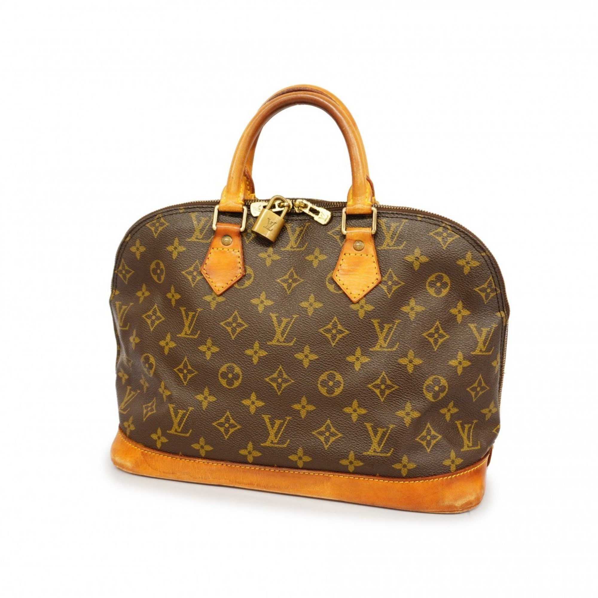 Louis Vuitton handbag Monogram Alma M51130 brown ladies