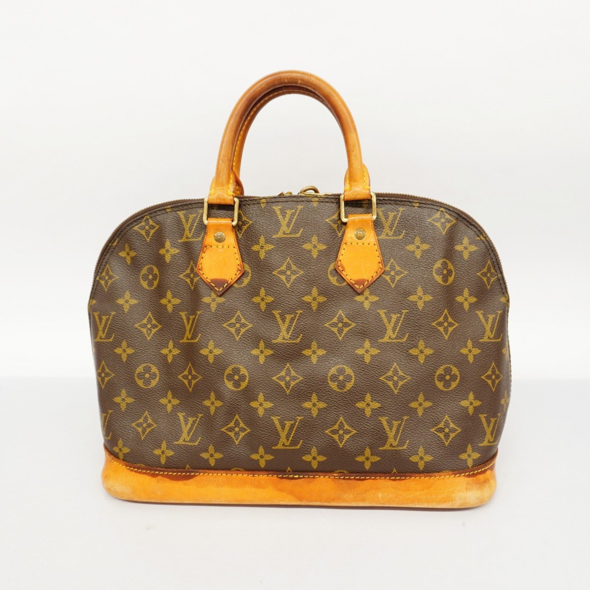 Louis Vuitton handbag Monogram Alma M51130 brown ladies