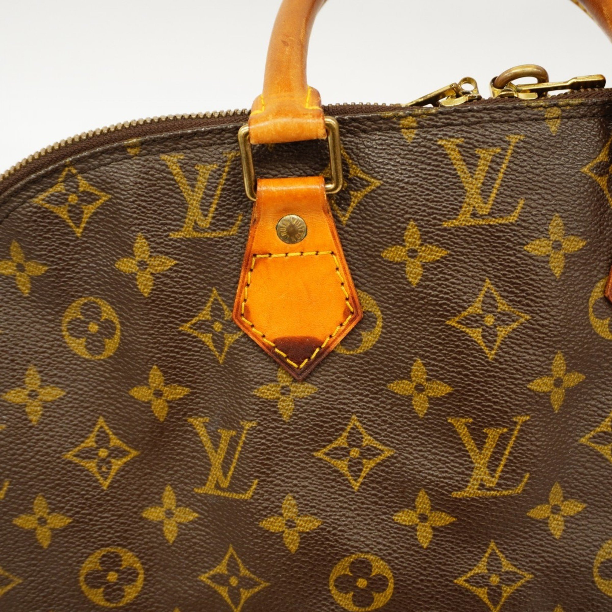 Louis Vuitton handbag Monogram Alma M51130 brown ladies