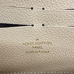 Louis Vuitton Long Wallet Monogram Empreinte Zippy M61866 Dune Ladies