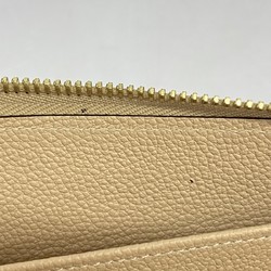 Louis Vuitton Long Wallet Monogram Empreinte Zippy M61866 Dune Ladies