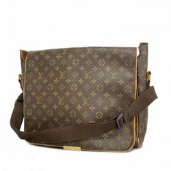 Louis Vuitton Shoulder Bag Monogram Abess M45257 Brown Men's