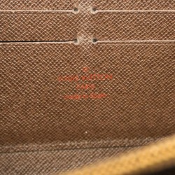 Louis Vuitton Long Wallet Damier Zippy N60015 Ebene Men's Women's