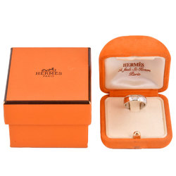 Hermes HERMES #48 Ring K18WG Size 7.5 Ladies