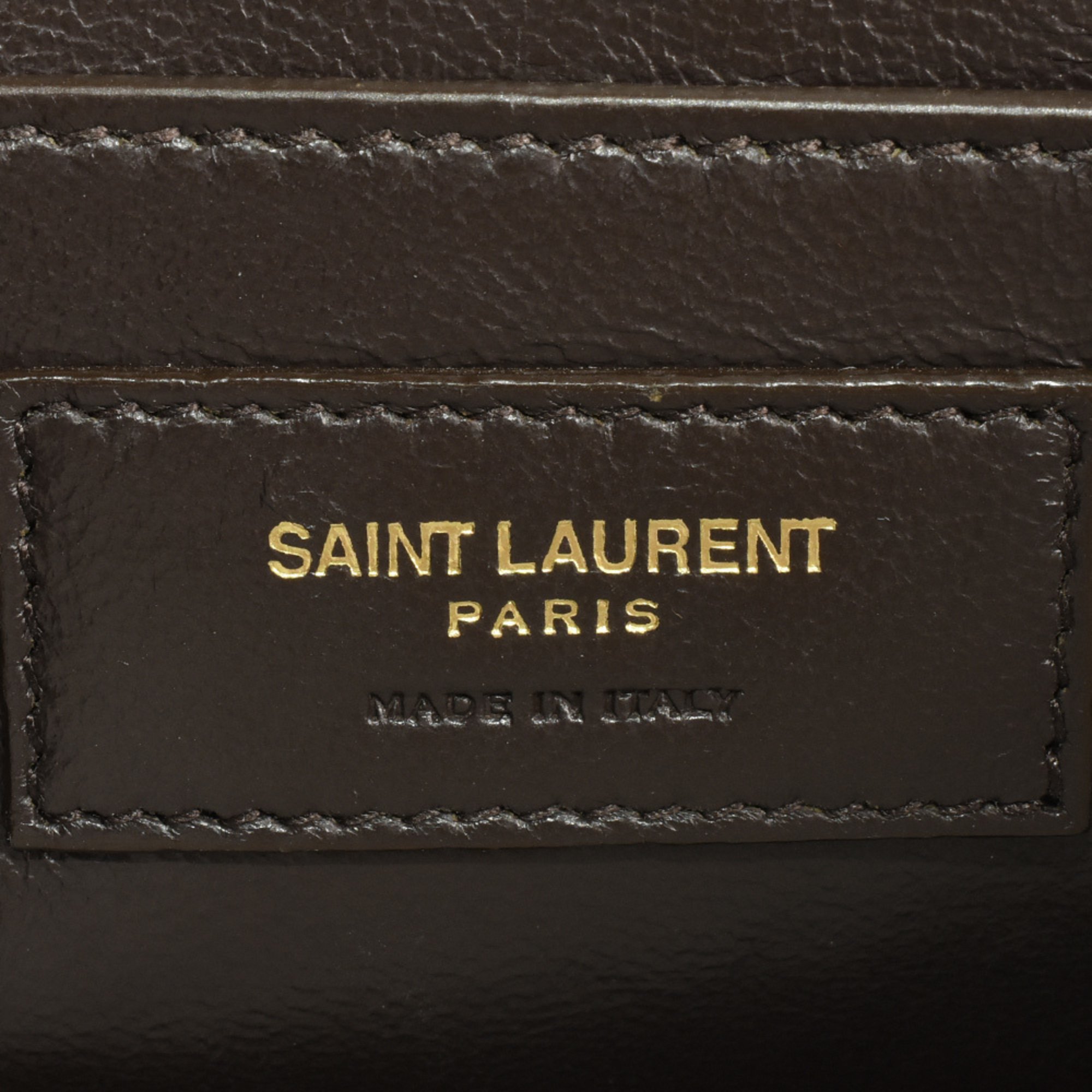 Saint Laurent SAINT LAURENT Cassandra handbag leather suede 578000 brown shoulder bag