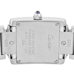 Cartier Tank Francaise SM Wristwatch Quartz White Dial