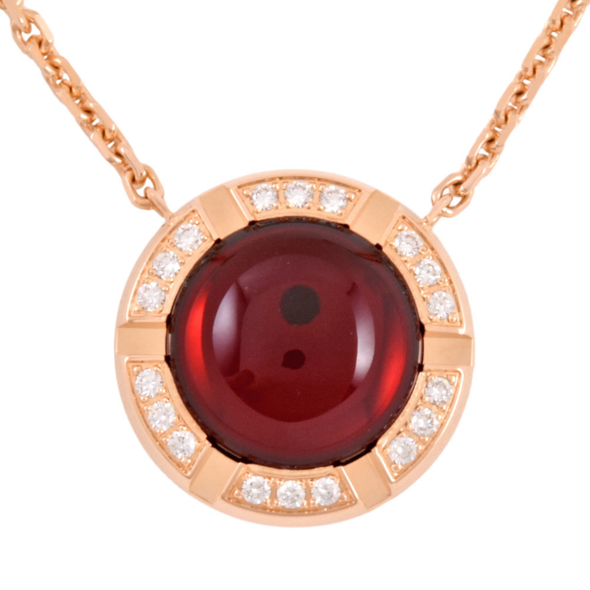 CHAUMET Class One Cruise Necklace Garnet K18PG SM 36cm