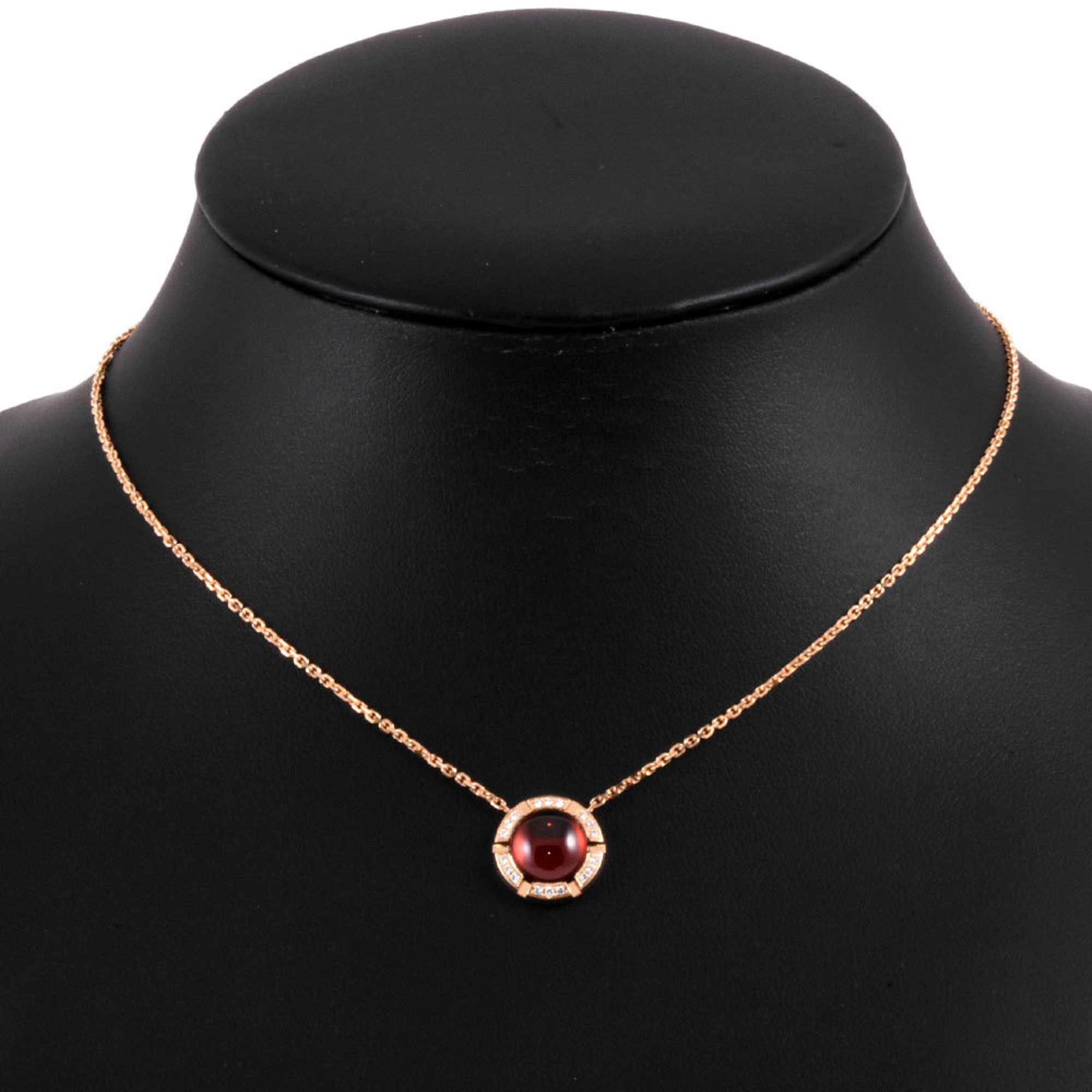 CHAUMET Class One Cruise Necklace Garnet K18PG SM 36cm