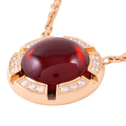 CHAUMET Class One Cruise Necklace Garnet K18PG SM 36cm