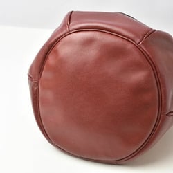 Cartier Shoulder Bag Must Line Leather Bordeaux