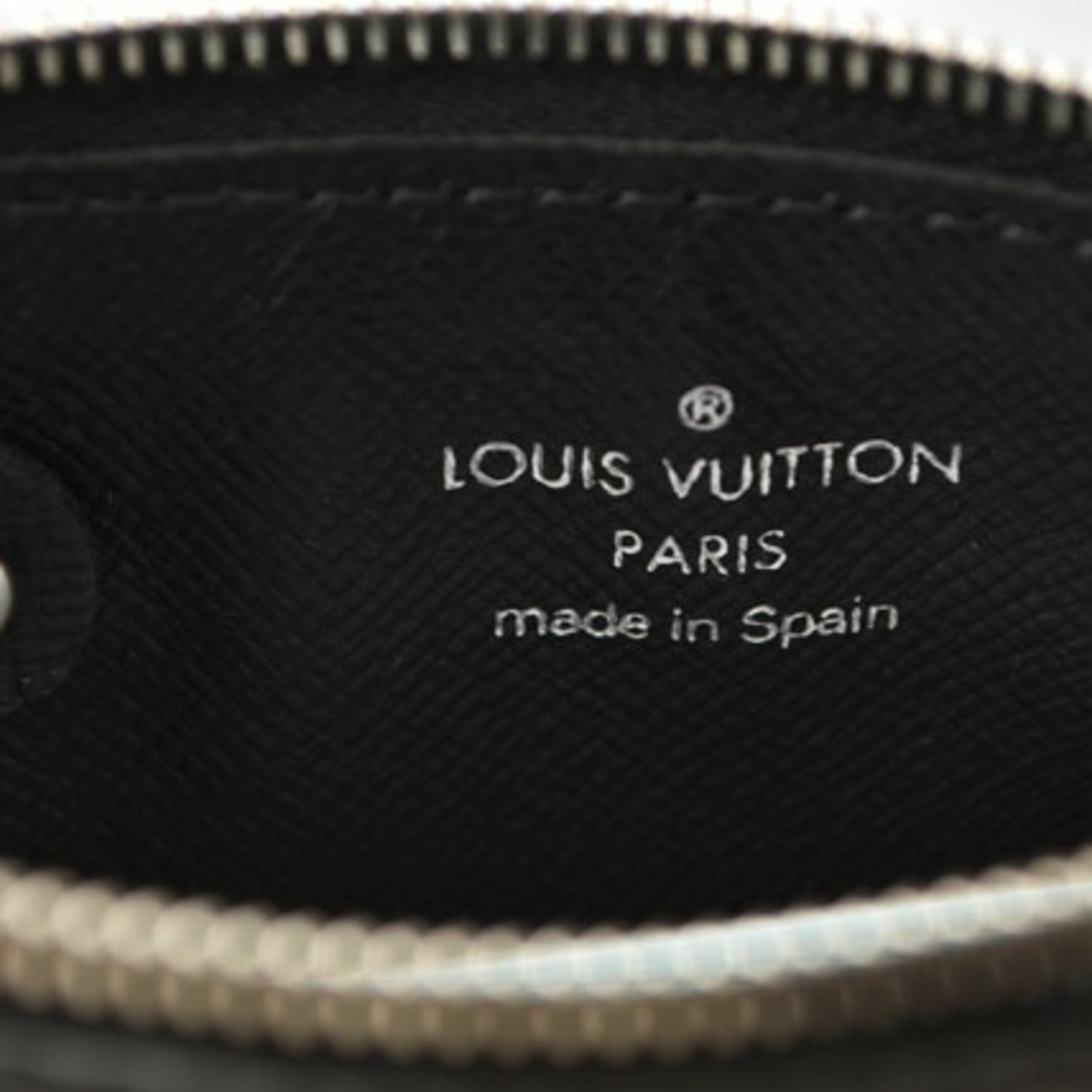 Louis Vuitton Coin Purse Key Case LOUIS VUITTON Wallet Pochette Cle NM M66602 Epi Noir