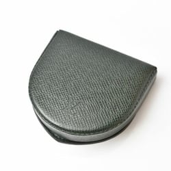 Louis Vuitton Coin Purse LOUIS VUITTON Portemonnay Cubetto Taiga M30374 Esepia Dark Green