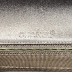 Chanel Shoulder Bag Chocolate Bar Denim Blue Women's