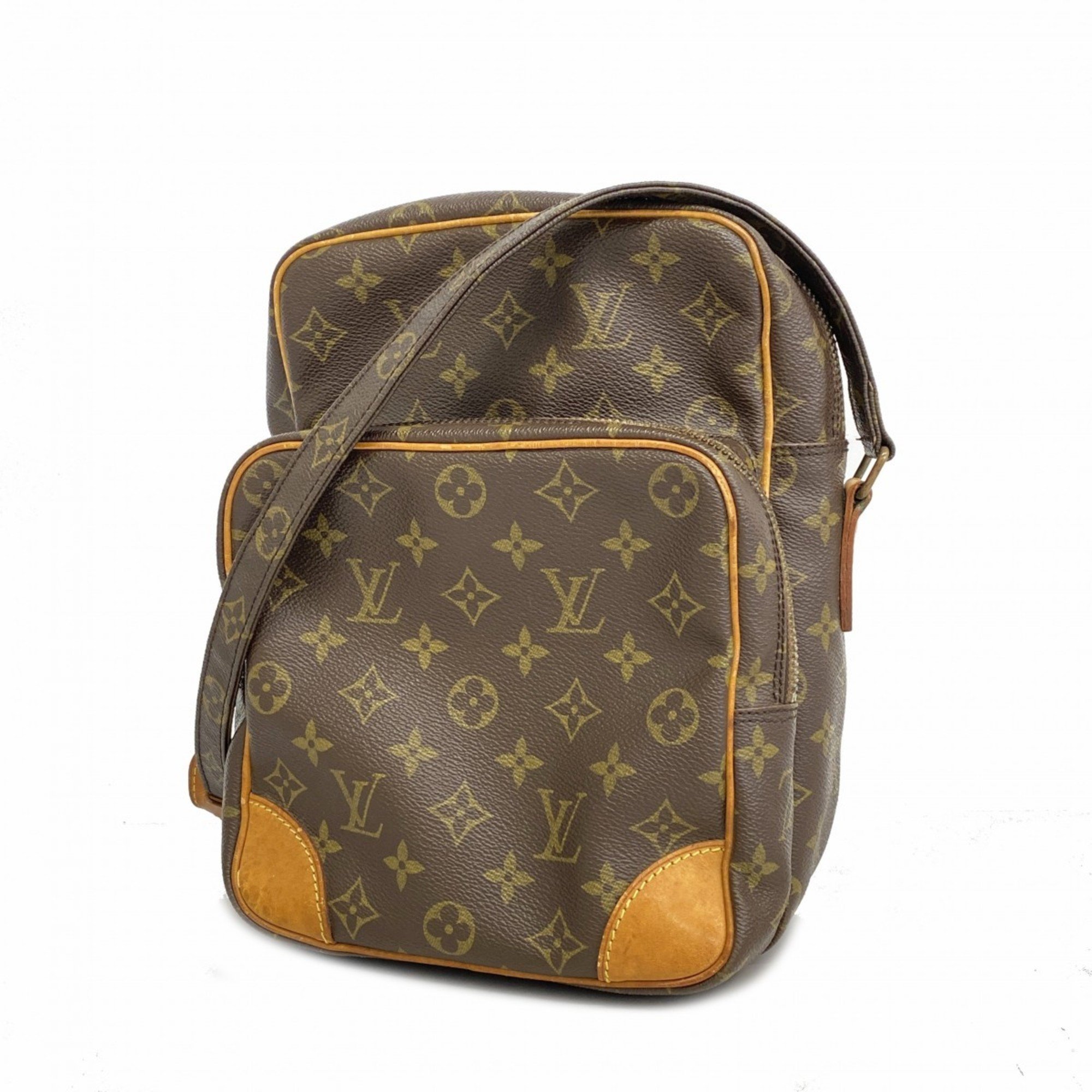 Louis Vuitton Shoulder Bag Monogram Amazon GM M45234 Brown Women's