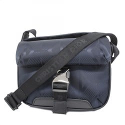 Christian Dior Shoulder Bag Nylon Navy Women's