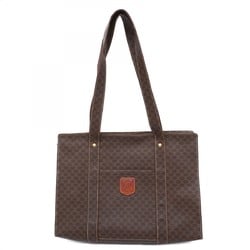 Celine Tote Bag Macadam Brown Women's