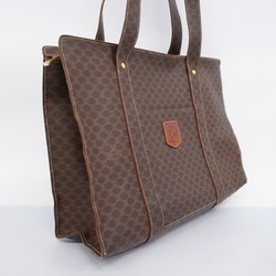 Celine Tote Bag Macadam Brown Women's