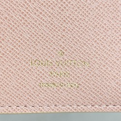 Louis Vuitton Tri-fold Wallet Damier Azur Portefeuille Victorine N64022 White Women's