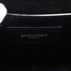 Saint Laurent SAINT LAURENT Bag Women's Chain Shoulder Leather Kate Tassel Medium Black 354119