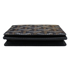 GOYARD Card Case for Women and Men, Business Holder, Malezerbe, Black, Compact