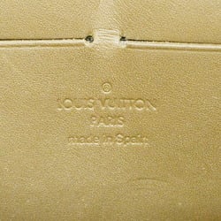 Louis Vuitton Long Wallet Vernis Zippy M93723 Vert Bronze Ladies