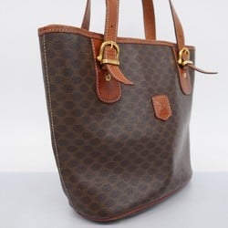 Celine Tote Bag Macadam Brown Women's