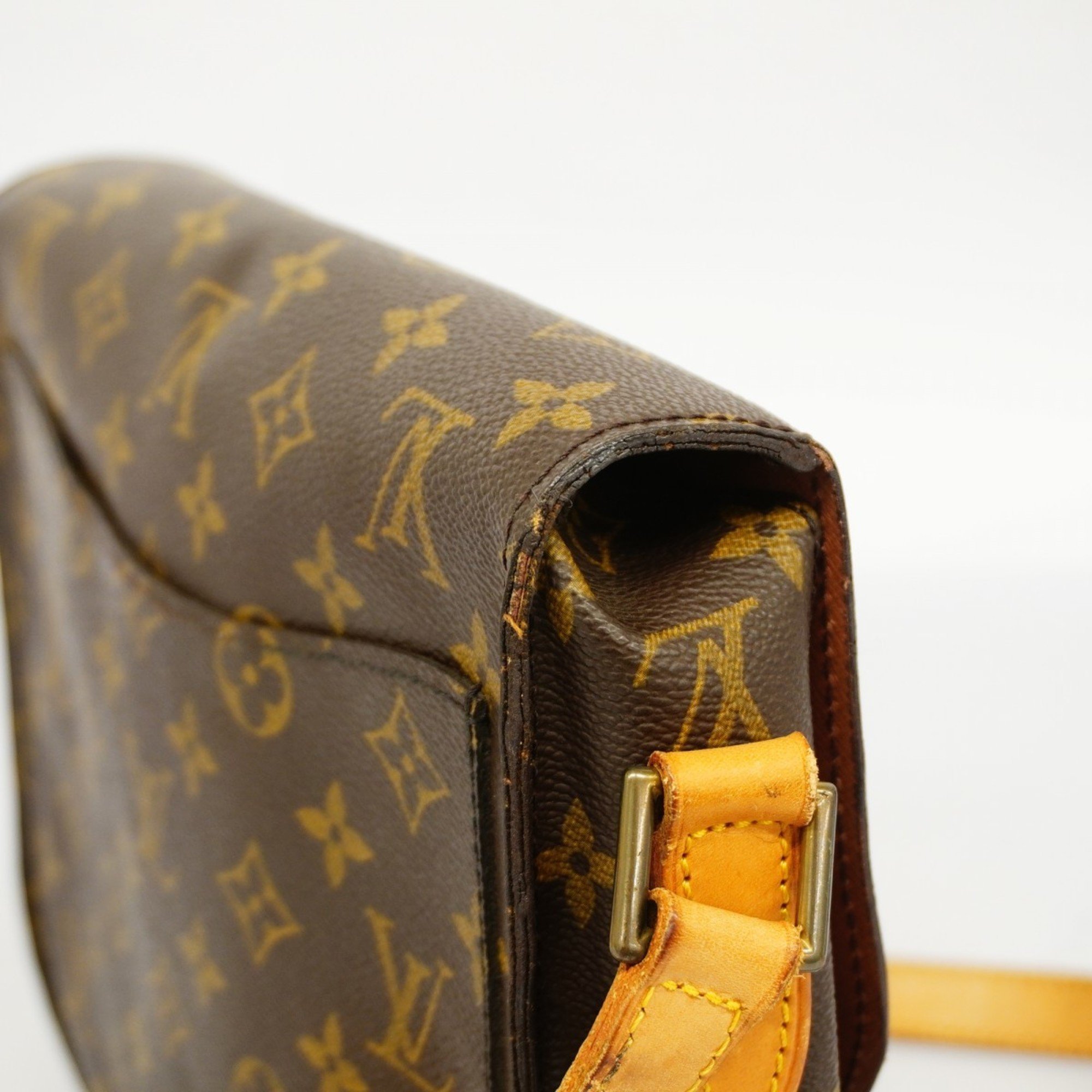 Louis Vuitton Shoulder Bag Monogram Saint-Clair M51242 Brown Women's