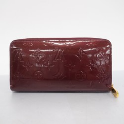 Louis Vuitton Long Wallet Vernis Zippy M91536 Rouge Fauvist Ladies