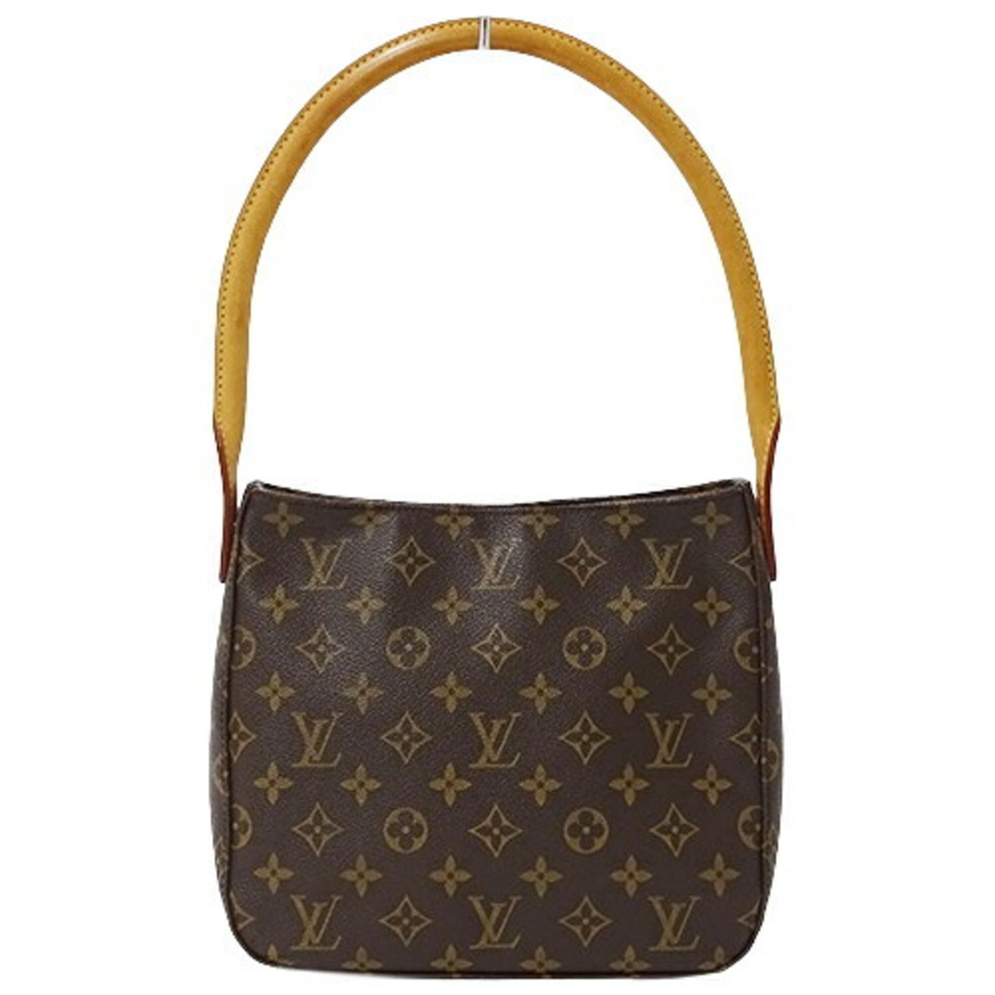 Louis Vuitton LOUIS VUITTON Bag Monogram Women's Shoulder Looping MM M51146 Brown