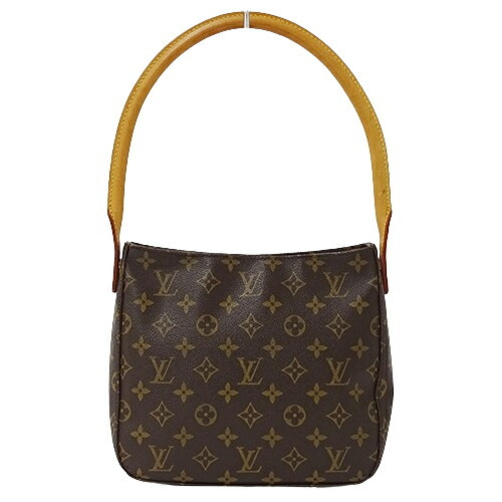 Louis Vuitton LOUIS VUITTON Bag Monogram Women's Shoulder Looping MM M51146 Brown