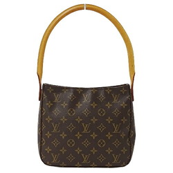 Louis Vuitton LOUIS VUITTON Bag Monogram Women's Shoulder Looping MM M51146 Brown