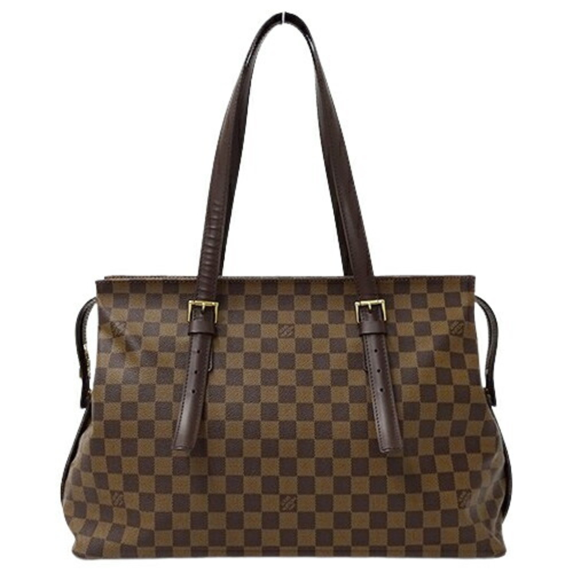 Louis Vuitton Damier Women's Tote Bag Chelsea N51119 Brown