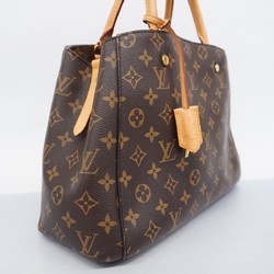 Louis Vuitton Handbag Monogram Montaigne MM M41056 Brown Ladies