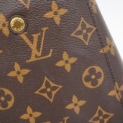 Louis Vuitton Handbag Monogram Montaigne MM M41056 Brown Ladies